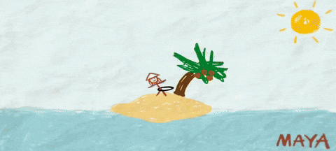 Maya Ongezellig GIF