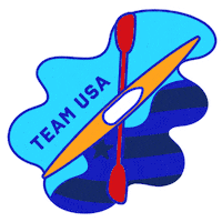 Summer Water Sticker by Team USA