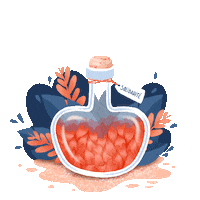 Love Potion Illustration Sticker