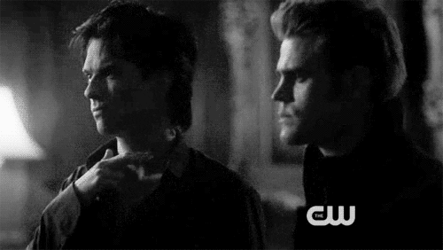 damon salvatore tvd cast GIF
