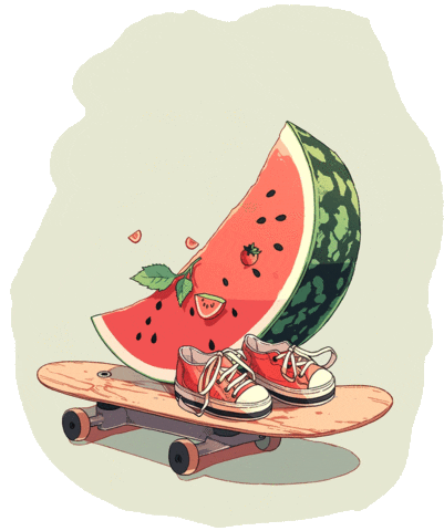 Summer Look Sticker