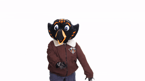 Keep Quiet Mascots GIF by utmartin