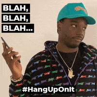 Stop Talking Hang Up GIF by Motorola
