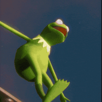 Jumping Off The Muppets GIF