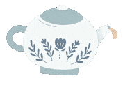 Tea Time Sticker