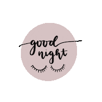 LisaLois27 night good night handletteringbylisa Sticker