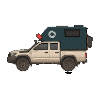 Toyota 4X4 Sticker by vanlifezone