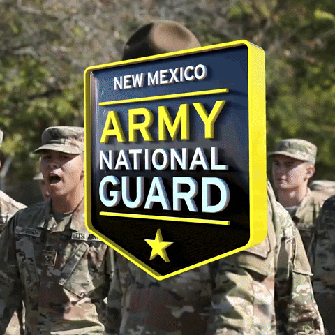 Santa Fe 3D Logo GIF by California Army National Guard