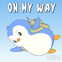 Coming On My Way GIF by Pudgy Memez