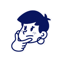 Thinking Pensar Sticker by exprimilo