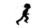 Animation Running Sticker by VJ Suave
