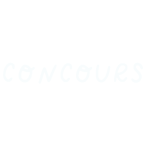 French Typography Sticker