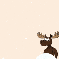 DoYouMoose christmas snow nft blockchain GIF