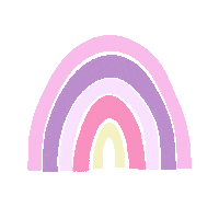 Happy Rainbow Sticker by Strictly Design