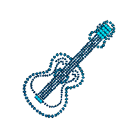 Acoustic Guitar Sticker by Dolly Parton
