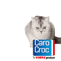 CaroCrocbrokken dogfood smullen hondenvoer kattenvoer Sticker