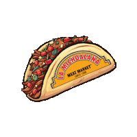 Tacos Sticker by La Michoacana Meat Market