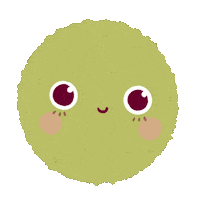 Plant Green Blob Sticker