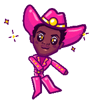 jellolin dance pink cowboy lil nas x Sticker