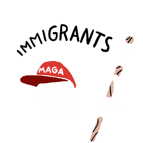 Far Right Trump Sticker by Creative Courage