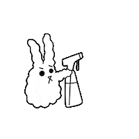 Dust Bunny Sticker by Harmony, Rodale & Convergent Books