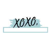 Xoxo Sticker by Angel Rivera