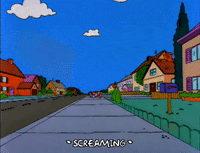 Yell Season 3 GIF by The Simpsons