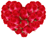 Red Rose Love Sticker
