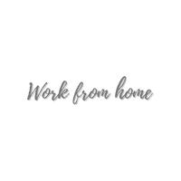Work From Home Sticker by Heartlines Copywriting Studio