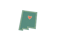 Santa Fe Home Sticker