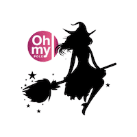 Halloween Witch Sticker by Oh my Pole