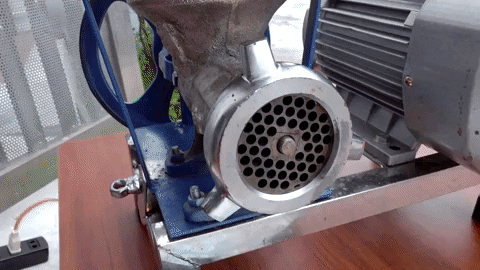 ExperimenMeatGrinder giphyupload funny colorful meat GIF
