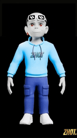 Digital Art Animation GIF by Zhot