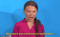 climate crisis greta thunberg un climate action summit GIF