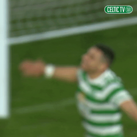 Goal Hoops GIF by Celtic Football Club