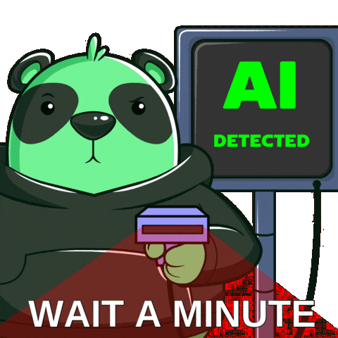 Suspicious Artificial Intelligence GIF by SuperVerse