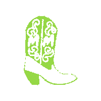 Cowboy Boots Sticker by ShopMorenaMia