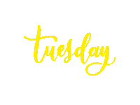 Calligraphy Tuesday Sticker