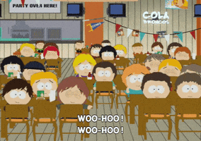excited group GIF by South Park 