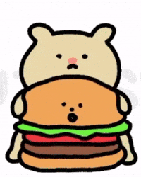 Hamster Hamburger GIF