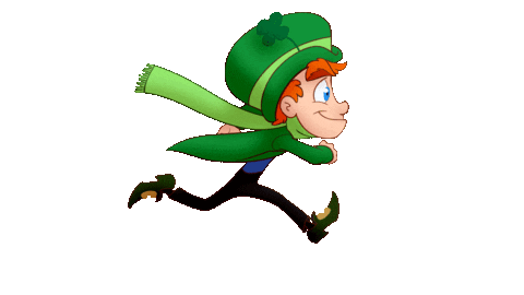 St Patricks Day Running Sticker by Lucky Charms