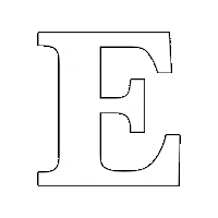 E Letter Sticker by Adrian Valia