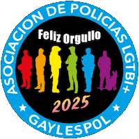 gaylespol gay police 2025 policia Sticker
