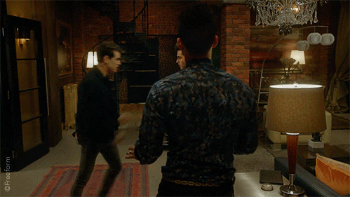 magnus bane fight GIF by Shadowhunters