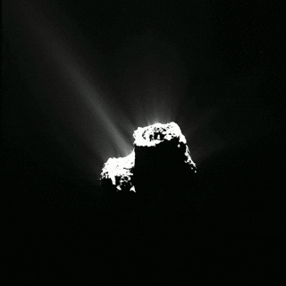 comet 67p space GIF by NASA