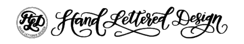 Sticker by Hand Lettered Design