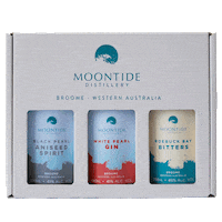 Gin And Tonic Drink Sticker by Moontide Distillery