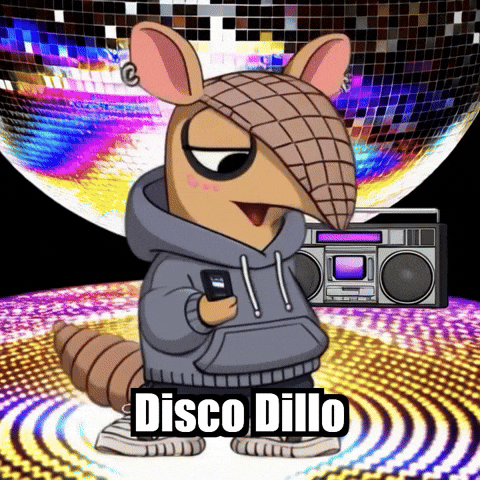Pop Culture Disco GIF by Chillo Dillo