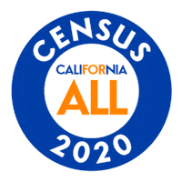 Census2020 Countmein Sticker by CACensus