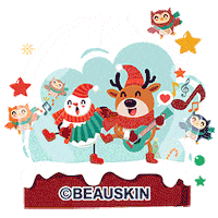 Christmas Santa Sticker by BEAUSKIN
